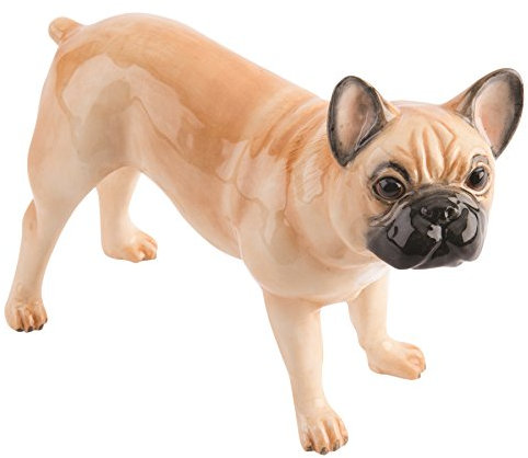 John Beswick Pampered Pooch Fawn French Bulldog Dog Ornament Figure