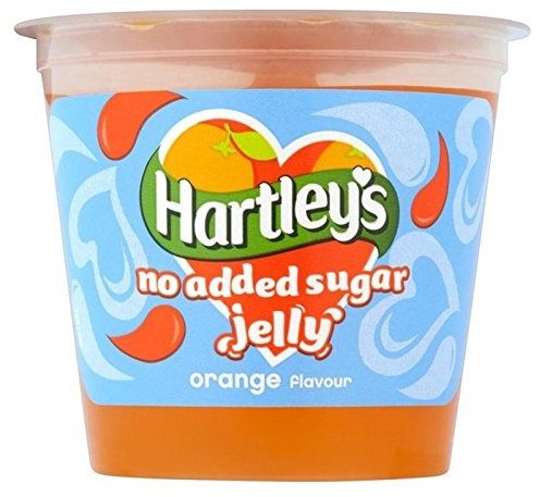 Hartley's No Added Sugar Orange Jelly Pot 115g - Pack of 6