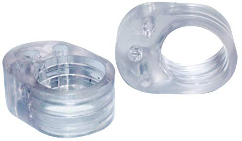 Hettich Türklinkenpuffer klein, 10 Stück transparenter Türstopper Klinke Puffer Stopper Schutz,leicht und schnell montiert zum Schutz vor Beschädigungen an Wand und Möbeln