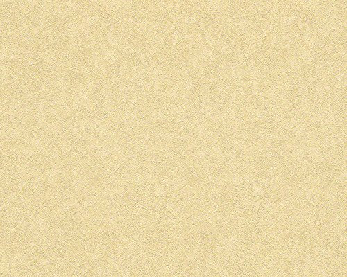 Plain Wallpaper Versace 3 Non-Woven Wallpaper 10.05 m x 0.70 m Yellow Made in Germany 935821 93582-1