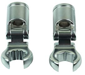 Laser 7720 Flexible Crows Foot Wrench Set 1/2D 2pc