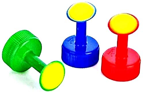 LoveLegis Aspersor de Maceta - Sistema de riego de Plantas - Boquilla - Adecuado para Botella de jardín de PVC - regadera multipropósito - Paquete de 5 Piezas - Idea de Regalo de cumpleaños