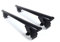 Dachträger BS + IRON2 für VW TIGUAN 2007 bis 2016 (5 Türer), Dachgepäckträger aus Stahl ohne Dachreling