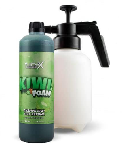 FOAMER - GENERADOR DE ESPUMA Manual con Champú KIWI FOAM FullCarX 750 ml (FOAMER + CHAMPÚ KIWI 750 ml)