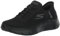 Skechers, Grand Entry, Zapatillas sin Cordones para Mujer Go Walk Flex, Negro -, 7 Wide