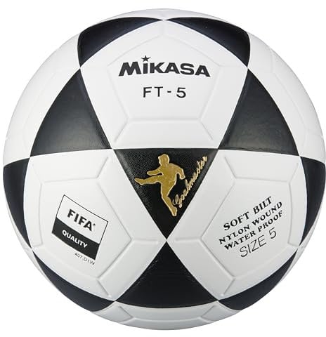 MIKASA Footvolleyball - FIFA Quality - Farbe Schwarz-Weiß