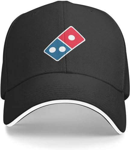 Baseballkappe Hip Hop Sonnenhut Domino's Pizza Logo Baseballkappe Fischerhut Gentleman Hut Neu in Hut Trucker Hüte für Männer Frauen