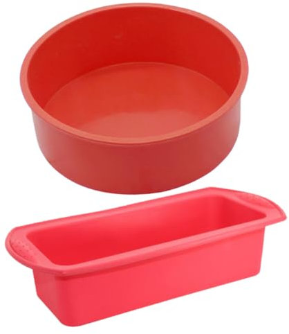 PRETYZOOM 2 Stück Silikon Kuchenform Kuchen Aufbewahrungstabletts Praktische Brotschalen Brotformen Praktische Kuchenplatten Silikon Aufbewahrungsplatten Kuchenformen Haushalts