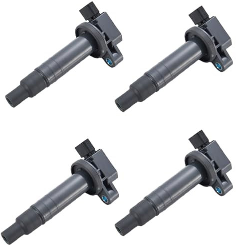 Kfz-Zündspule 4 Zündspule/Passend for Toyota Yaris Verso Prius IQ 2000 2001 2002 2003 2004 2005 2006 2007 2008 2009 2010 2011 2012 2013 2014 2015 Zündspule High Power Performance Elektrospule Ersa