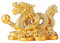 Chinois Deviciousmoney Dragon Statuette Statuette Sculpture Fengshii Décoration Salon Chambre Chambre Figurines