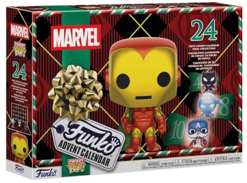 Funko Pocket POP! Calendar: Marvel - Iron Man & Spider-Man - 24 Day