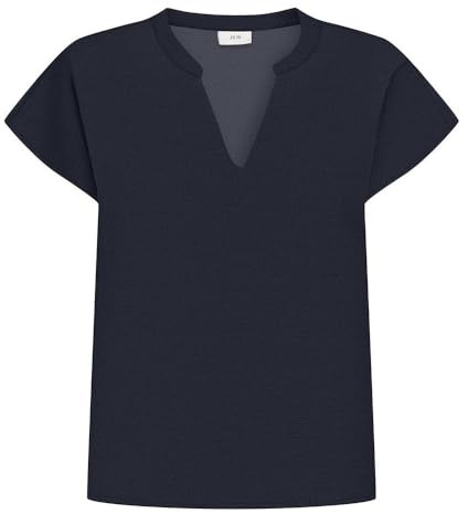 JDY Damenbluse, Marineblau, Pepper