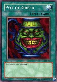 YU-GI-OH! - Pot of Greed (SYE-040) - Starter Deck Yugi Evolution - 1st Edition - Common