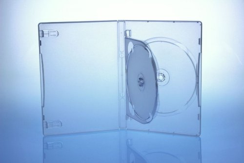 5 DVD Hüllen/Farbe: transparent / 3er 3fach DVD Box
