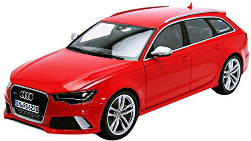 Audi RS6 Avant, rot, Modellauto, Fertigmodell, Minichamps 1:18