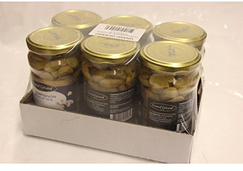 Grand Gérard Champignons Schijfjes 6 x 280g Glas (Champignonscheiben)