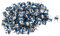 sourcing map 100Stk 5K ohm PCB Preset Vertikal variables Widerstand Trimmer Potentiometer Blau de