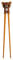 Pamai Pai® 1 x Essstäbchenhalter Bär Helfer Kinder Essstäbchen Lernen Lernstäbchen Stäbchen Katze Aufsatz