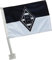 Borussia VfL 1900 M?nchengladbach - Autofahne Raute 30 cm X 45 cm