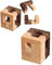 Philos 6272 Puzzle-Spiel Open Box Verpackung, Braun