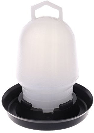 Hergon Kettle Shape Plastic Chicken Water Drinking Cup, Pet Water Dispenser Water Feeder For Bird Quail Poultry