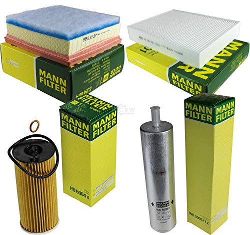 MANN-FILTER Inspektions Set Inspektionspaket Luftfilter Ölfilter Innenraumfilter Kraftstofffilter