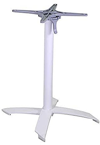 Vacchetti 6458180000 Tischgestell aus Aluminium, weiß, klappbar, 42 x 52 x Höhe 72 cm