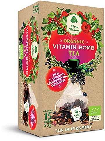 Vitaminbombe Tee Pyramiden BIO (15 x 3 g) - DARY NATURY
