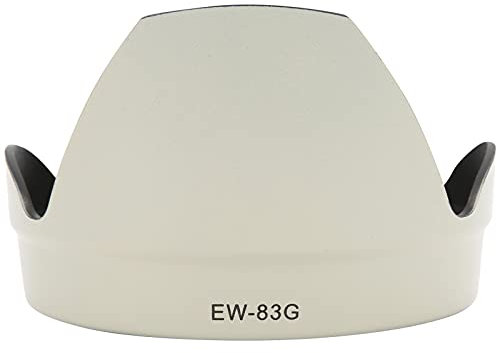 Goshyda Paraluce per Fotocamera, per Obiettivo Canon EF 28‑300mm F/3.5‑5.6L IS USM, Paraluce Bianco Reversibile per Fotocamera
