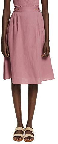 ESPRIT Damen Rock 042ee1d306, Mauve, 32