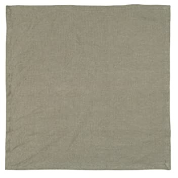 IB Laursen - Stoffserviette - Freja - 52% Baumwolle, 48% Leinen - Farbe: Soil - 45 x 45 cm - 1 Stück