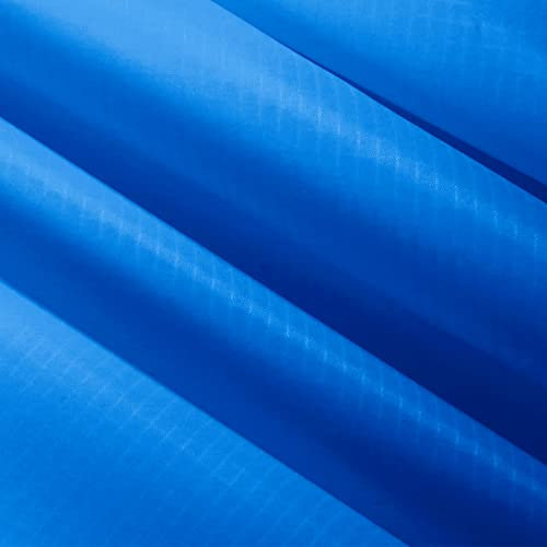 9KM DWLIFE 40D wasserdichtes Ripstop-Nylongewebe, PU-Beschichtung, reißfest, für Outdoor-Abdeckung, Drachenmaterial usw. (Azurblau, Gesamtmeter)