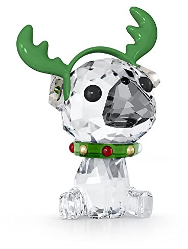 Swarovski Holiday Cheers Weihnachtsbaum, Weihnachtliches Ornament mit Grünen, Roten, Gelben und Bronzefarbenen Swarovski Kristallen