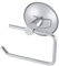 Honiwu Suction Toilet Roll Holder, Wall Mounted Toilet Paper Roll Holder, Stainless Steel No Drilling Toilet Roll Dispenser for Bathroom, Kitchen