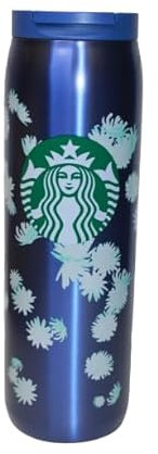 Starbucks Vaso de acero inoxidable edición flor de hielo