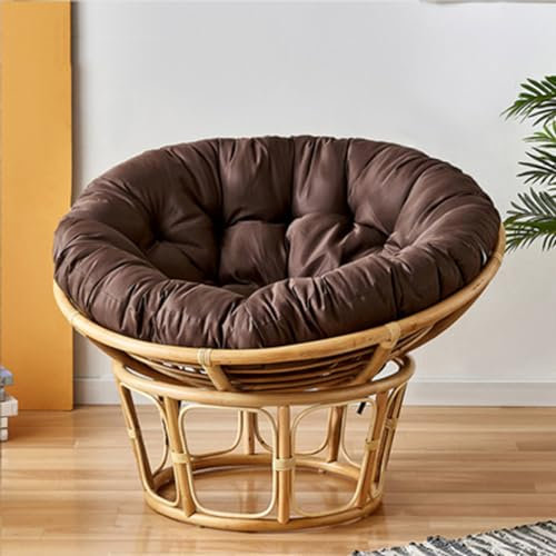 HOUSN 1,110 * 110, Papasansessel Kissen, Papasan Sitzkissen für Hängesessel, Polster Bodenkissen für Schwenksessel, Rund Papasan Sessel, Polyrattan Sessel, Garten Stuhlauflag
