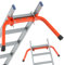 Mr IRONSTONE Extension Ladder Stabilizer, LS01-OGA, Orange, Up to 500LBS Weight Capacity, Non-Slip Rubber, Fits 17-28 Inch Ladders