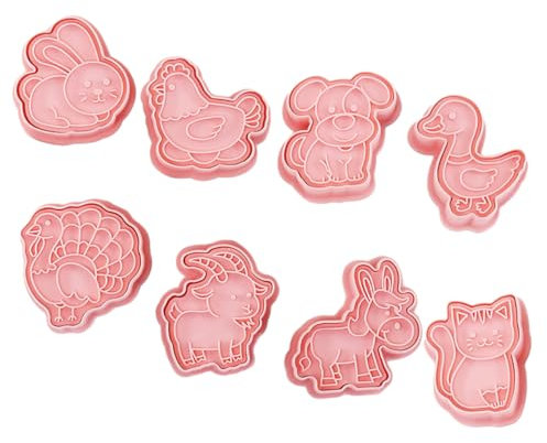 IMIKEYA Moldes Para Hacer Galletas Cortador De Galletas De Animales Molde Para y Fondant Para Hornear