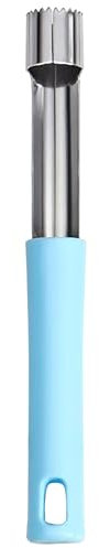 WOLMIK Apple Corer - Fruit Core Remover Stainless Steel Apple Pear Seed Corer Remover Tool Multi Function Fruit Corer Easy Twist Core Seed Remover for a Variety of Fruits for Home and Kitchen