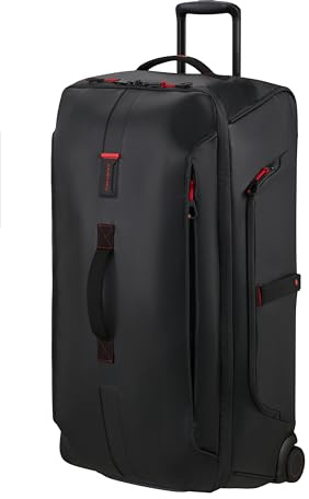 Samsonite Paradiver Light - Borsa da Viaggio con Ruote (79 cm), Large, Idrorepellente, Leggera, 121.5 L, Nero (Black)