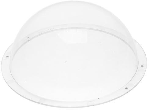 BESPORTBLE Security Camera Dome Cover 147mm Acrylic Protective Housing Shield for CCTV Camera Protector Indoor Outdoor Use