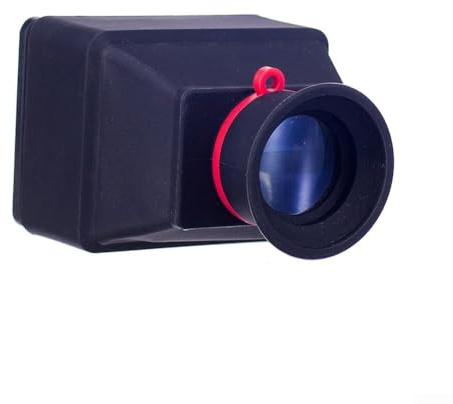 Kamera-Sucherlupe, 8,1 x 7,6 cm, 3-fache Vergrößerung, mit Sonnenblende für spiegellose DSLR-Kameras, Fotografie-Zubehör (3,2-fach)