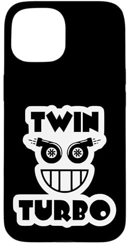 Hülle für iPhone 15 Autotuning - Twin Turbo Turbolader Autotuning Tuning