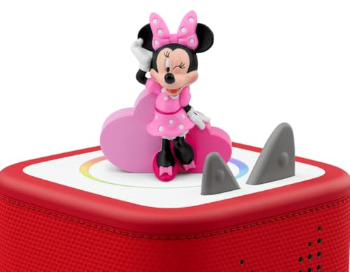tonies Hörfigur für Toniebox, Disney Jr. Micky Maus Wunderhaus (Minnie) – Das Marsianer Wunderhaus & Das Post-Durcheinander, Hörspiel für Kleinkinder ab 1 Jahr, Spielzeit ca. 40 Minuten