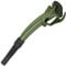Fifth Gear Universal Metal Steel Spout For Jerry Can - With Plastic Nozzle - 5, 10, 20 Litre - Petrol, Diesel, Oils - Olive Green
