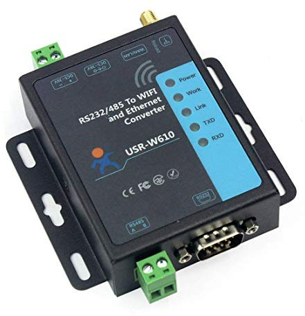 USR-W610 Serial to WiFi Ethernet Converter RS232 RS485 Serial Server Servidor
