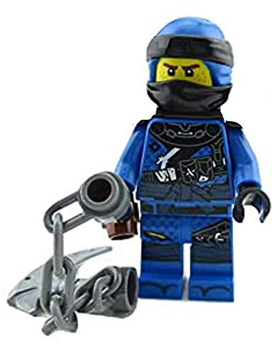 LEGO Ninjago Jay Minifigur mit Stachel-Morgenstern