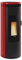 Nordica extraflame 8kw bordeauxfarbener pelletofen 1283500