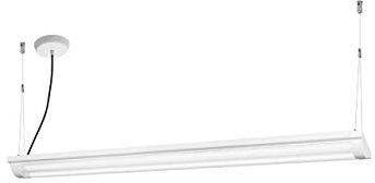 LEDVANCE LED Büro-Lichtleiste, Leuchte für Innenanwendungen, Kaltweiß, Klick-Dim über Wandschalter, Länge: 120 cm, LED Office Line