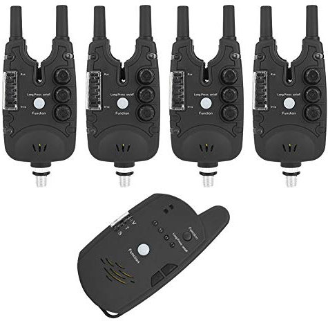 Digital Wireless Auto Angeln Bissanzeiger Alarm Licht Warnung Fishing Finder mit 4 Trägerraketen und 1 Empfänger
